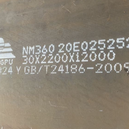 武城NM360 耐磨板